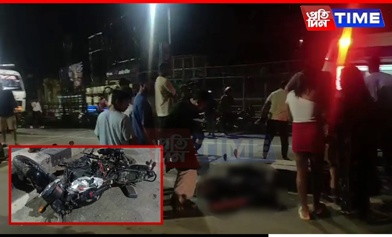 Guwahati: Three Injured After Car Rams Into Bike on Ganeshguri Flyover